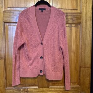 Banana Republic Women's Pink Cardigan Sweater